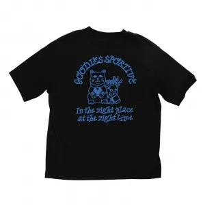 Goodies Sportive Cats Tee "Black" (CBKT25-BLACK)