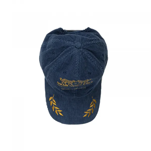 Goodies Sportive Safari Cap "Blue" (SBC25-BLUE-GOLD)