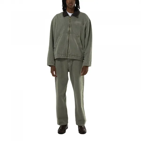 Goodies Sportive Thyme Vintage Effect Jacket "Green" (TGJ25-GREEN)