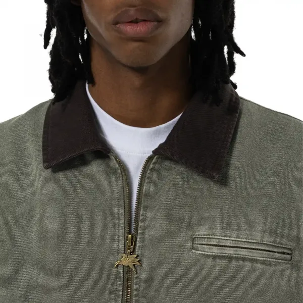 Goodies Sportive Thyme Vintage Effect Jacket "Green" (TGJ25-GREEN)