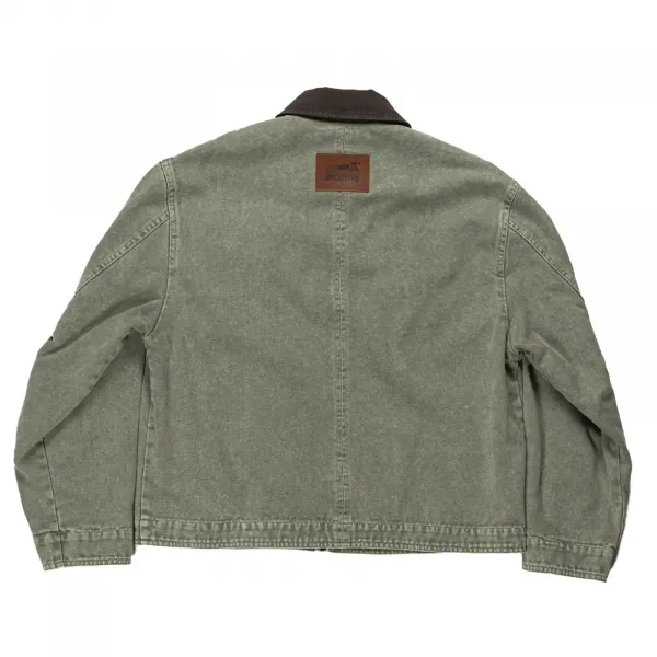 Goodies Sportive Thyme Vintage Effect Jacket "Green" (TGJ25-GREEN)
