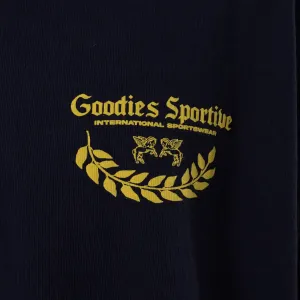Goodies Sportive Caesar Navy Tee "Blue" (CNT25-BLUE-MUSTARD)