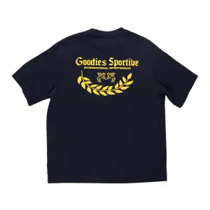 Goodies Sportive Caesar Navy Tee "Blue" (CNT25-BLUE-MUSTARD)