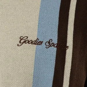 Goodies Sportive Niagara Polo "Choco" (NP25-CHOCO-BLUE-ECRU)