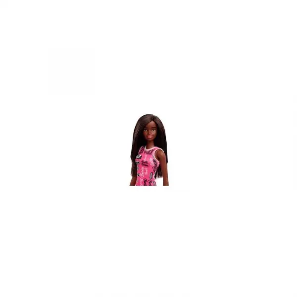 Barbie Modelka  - Barbie šaty Pink Černoška