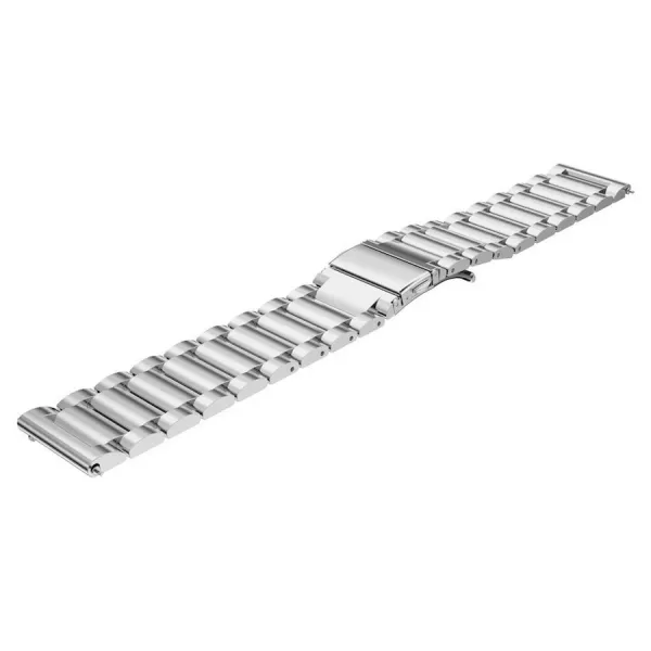 BStrap Stainless Steel remienok na Xiaomi Haylou Solar LS05, silver (SSG007C0407)