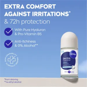 NIVEA Derma Control Defend guličkový antiperspirant 72h 50 ml