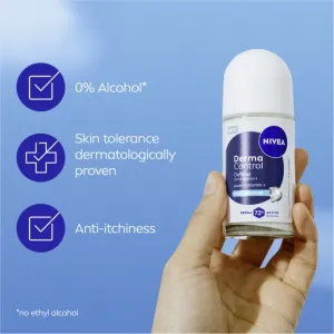 NIVEA Derma Control Defend guličkový antiperspirant 72h 50 ml