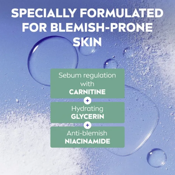 NIVEA Derma Skin Clear ľahký ochranný fluid SPF 50+ 40 ml