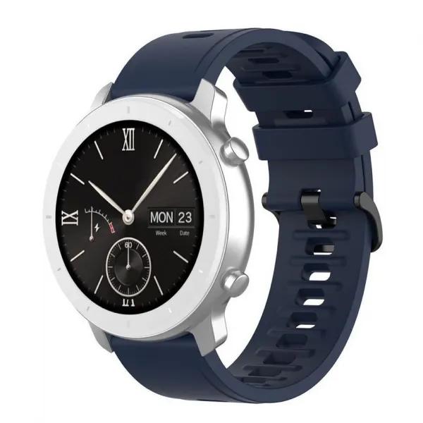 BStrap Silicone V3 remienok na Garmin Venu 2 Plus, dark blue (SXI010C0309)