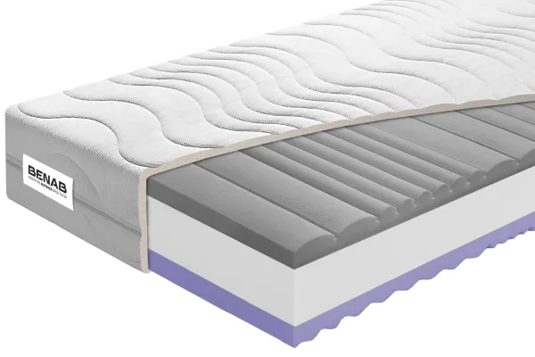 Matrac Benab King Soft 18 H3 / H4 85 x 200 cm Matrac zo studenej peny 18 cm sendvičový zónová ortopedické