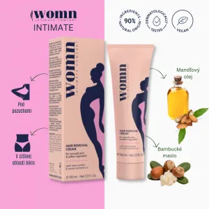 WOMN Intimate depilačný krém pre ženy