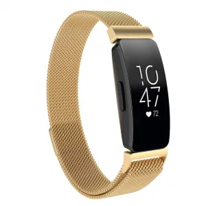 BStrap Milanese (Small) remienok na Fitbit Inspire, gold (SFI004C06)
