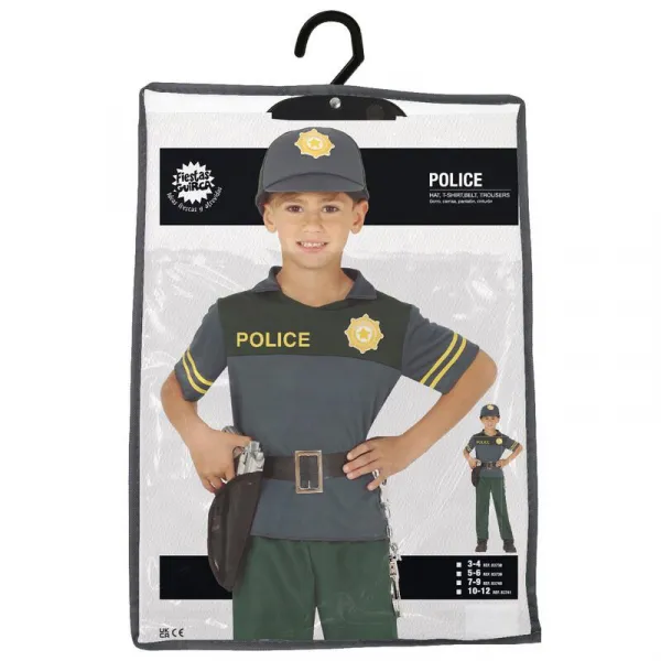 Kostým Policajný šéf 10-12 rokov