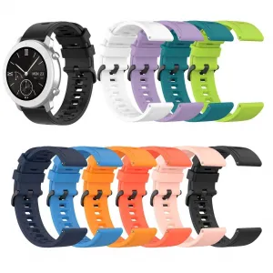 BStrap Silicone remienok na Xiaomi Amazfit GTR 42mm, black (SXI010C01)