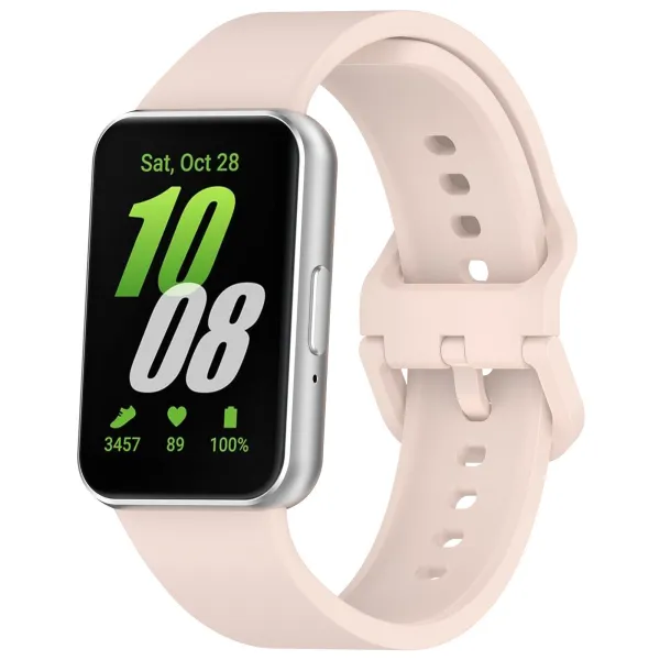 BStrap Silicone remienok na Samsung Galaxy Fit 3, sand pink