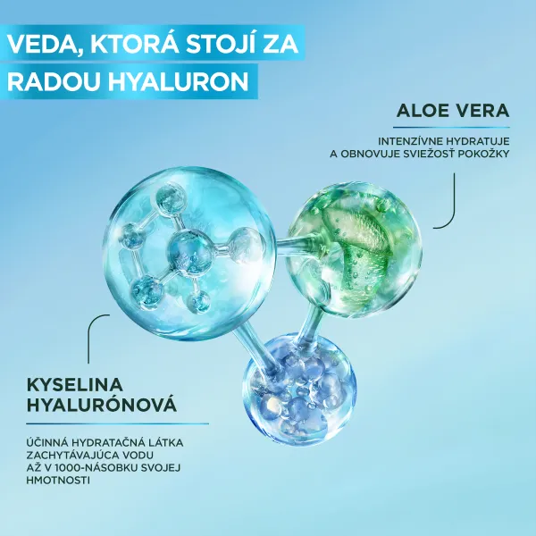 Garnier Skin Naturals Hyaluronic Aloe upokojujúci čistiaci krém s kyselinou hyalurónovou 250 ml