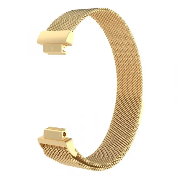 BStrap Milanese (Large) remienok na Fitbit Inspire, gold (SFI004C02)
