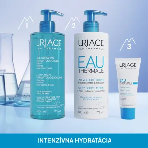 Uriage Hygiène Extra-Rich Dermatological Gel čistiaci gél na tvár a telo 1000 ml