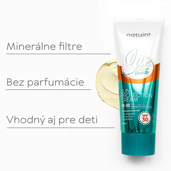 Natuint cosmetics - Ochranný telový krém proti slnečnému žiareniu - SPF 30
