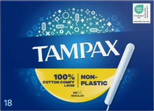 Tampax Regular tampóny s aplikátorom 18 ks