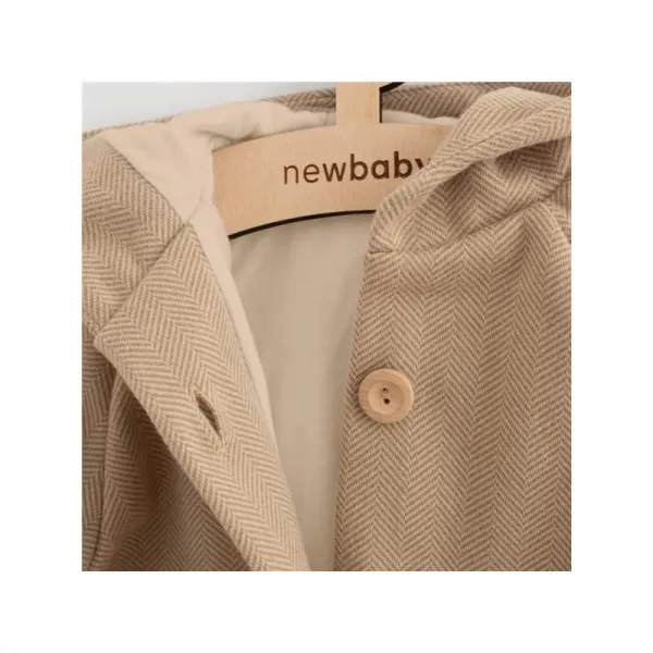 Jesenný detský kabátik s kapucňou New Baby UNI 80 (9-12m)