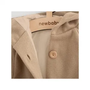 Jesenný detský kabátik s kapucňou New Baby UNI 80 (9-12m)