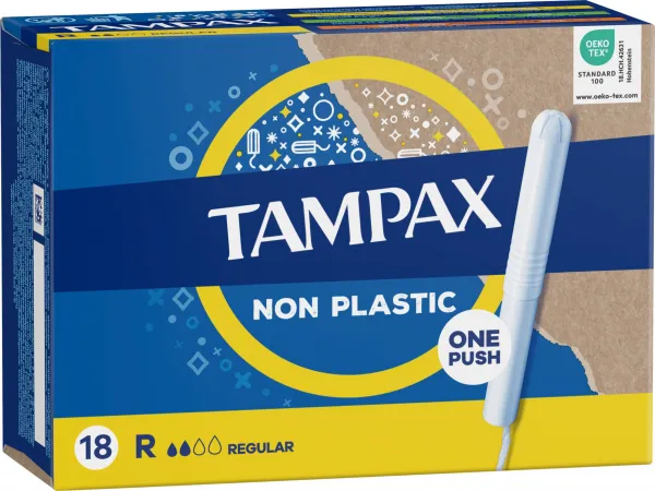 Tampax Regular tampóny s aplikátorom 18 ks