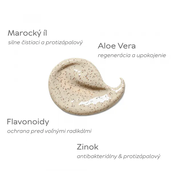 Natuint cosmetics - Maska a píling 2v1 - čistiaca
