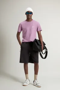 Tričko Woolrich Logo T-Shirt Grapeade