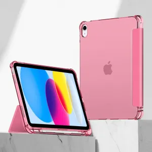 Tech-Protect SC Pen Hybrid puzdro na iPad 10.9'' 10gen 2022, ružové/priesvitné