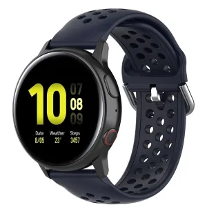 BStrap Silicone Dots remienok na Xiaomi Haylou Solar LS05, navy blue (SSG013C1508)