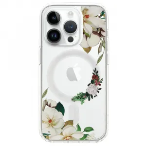 MG Flower MagSafe kryt na iPhone 12, white flower