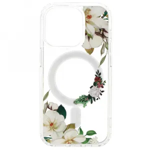 MG Flower MagSafe kryt na iPhone 12, white flower