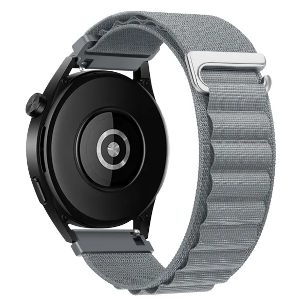 BStrap Nylon Loop remienok na Xiaomi Amazfit GTR Mini, gray