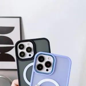 MG Color Matte MagSafe kryt na iPhone 15 Plus, čierny