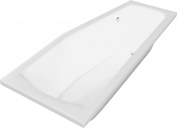 AQUALINE - OPAVA vaňa 160x70x44cm, pravá, biela A1671