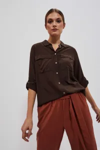 Marisse Women's Shirt L-Ko-4026 D.Oak
