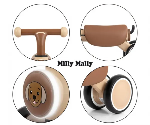 Detské odrážadlo Milly Mally York beige