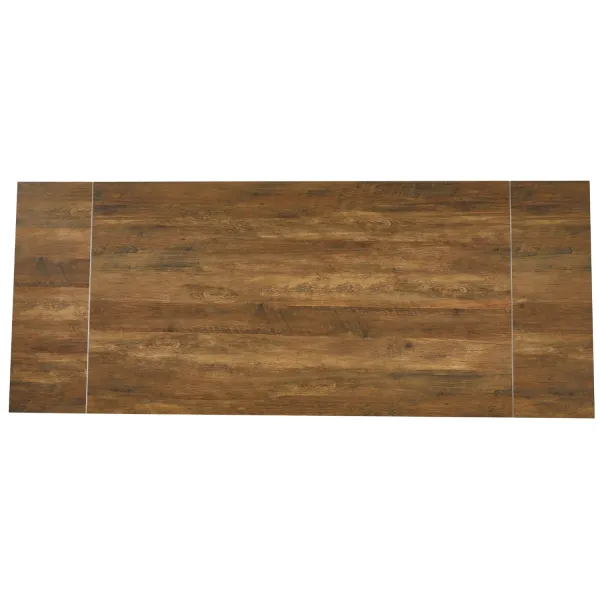 JAKS Rozkladací stôl Rex 160 - 220 cm orech tmavohnedý dub