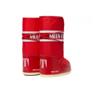 Vysoké zimné topánky MOON BOOT MB ICON NYLON, D001 RED