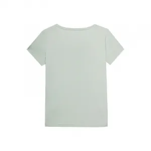 Dámske tričko s krátkym rukávom s v-výstrihom 4F TSHIRT-WSS24TTSHF1359-42S-LIGHT GREEN