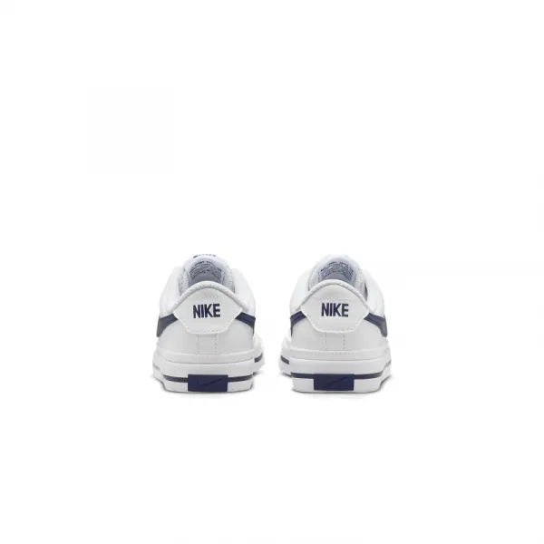 Chlapčenská rekreačná obuv NIKE Court Legacy white midnight navy