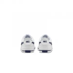 Chlapčenská rekreačná obuv NIKE Court Legacy white midnight navy