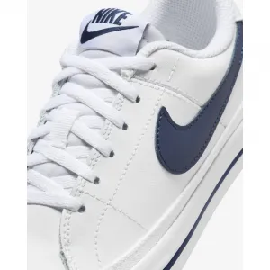 Chlapčenská rekreačná obuv NIKE Court Legacy white midnight navy