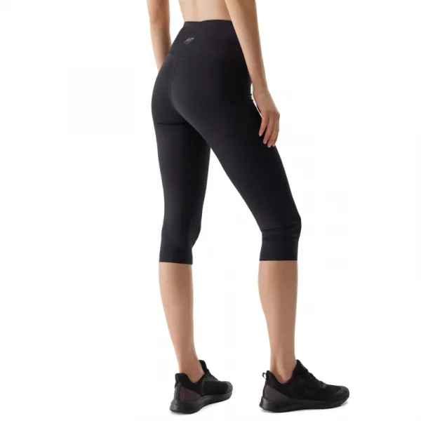 Dámske tréningové 3 4 nohavice 4F TIGHTS FNK-WSS24TFTIF187-20S-DEEP BLACK
