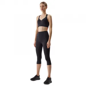 Dámske tréningové 3 4 nohavice 4F TIGHTS FNK-WSS24TFTIF187-20S-DEEP BLACK
