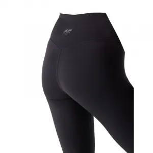 Dámske tréningové 3 4 nohavice 4F TIGHTS FNK-WSS24TFTIF187-20S-DEEP BLACK