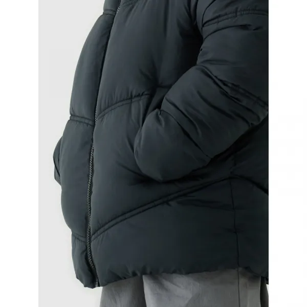 Chlapčenská bunda 4F JUNIOR DOWN JACKET M622-4FJWAW25TDJAM622-20S-DEEP BLACK