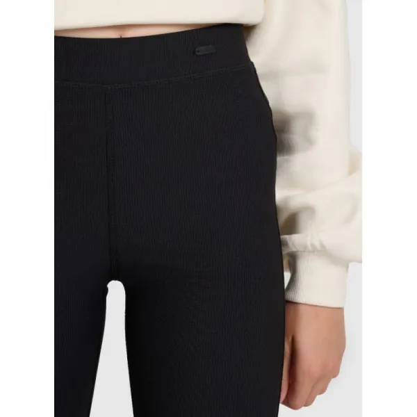 Dievčenské nohavice 4F JUNIOR TROUSERS CAS F1393-4FJWAW25TTROF1393-20S-DEEP BLACK